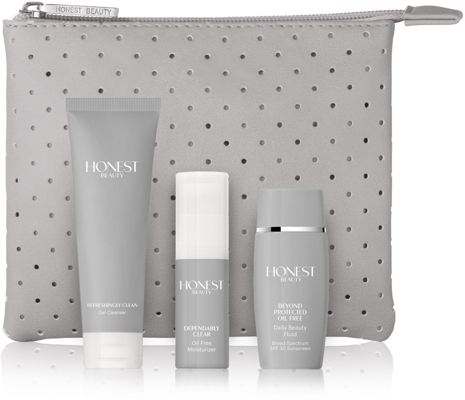 Receive a free 4-piece bonus gift with your $30 Honest Beauty purchase