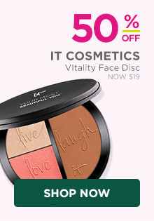 50% off IT Cosmetics Your Most Beautiful You Anti-Aging Face Palette, now $17.50, regular $38.