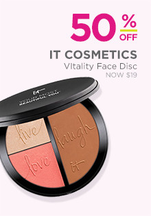 50% off IT Cosmetics Your Most Beautiful You Anti-Aging Face Palette, now $17.50, regular $38.