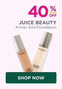 40% off Juice Beauty Primers and Foundations, regular $36-$42.