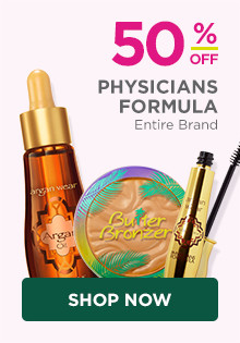 50% off entire Physicians Formula Brand.