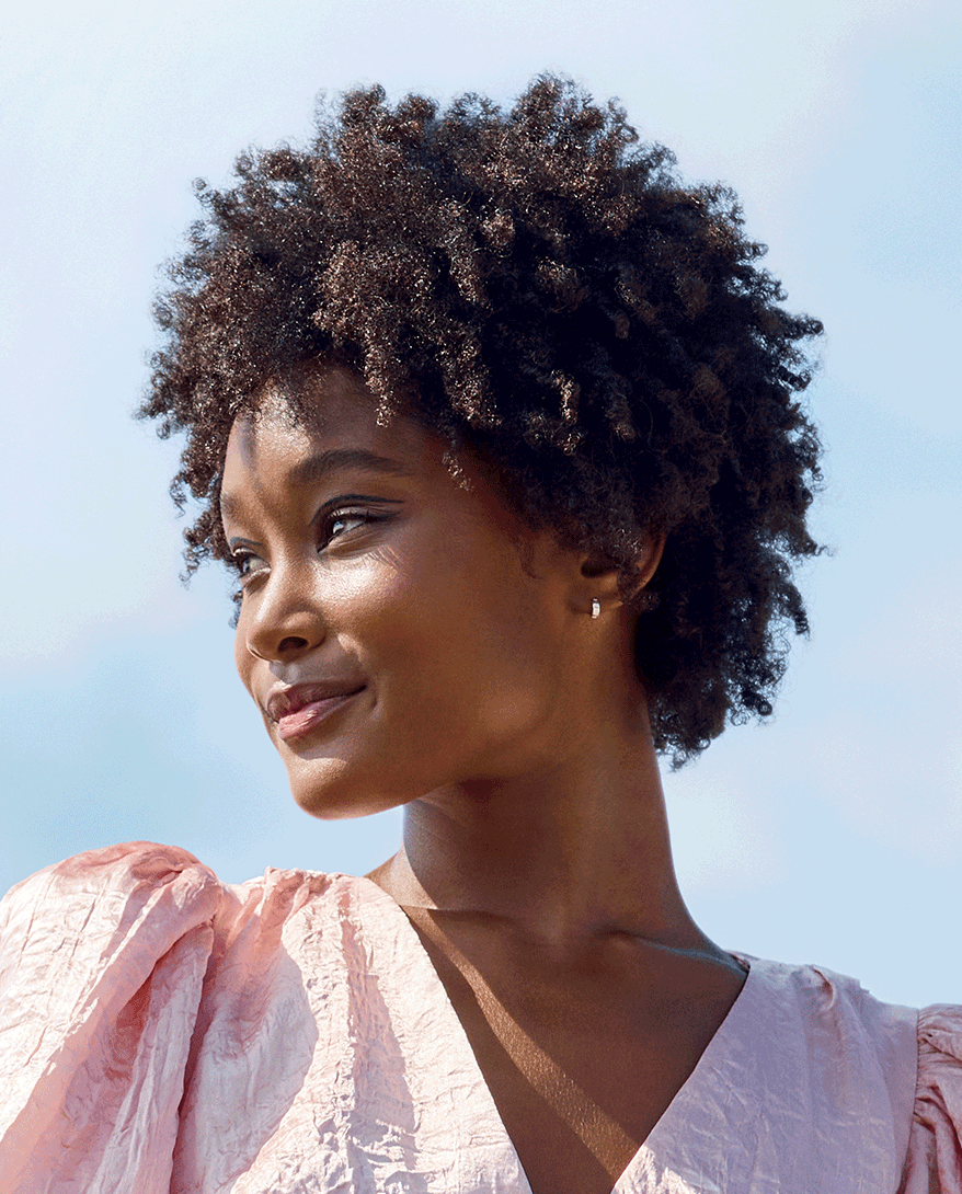 Accentuate your natural beauty with a subtle glow & hydrated coils & curls. Shop beauty products to create this Spring look at Ulta Beauty.