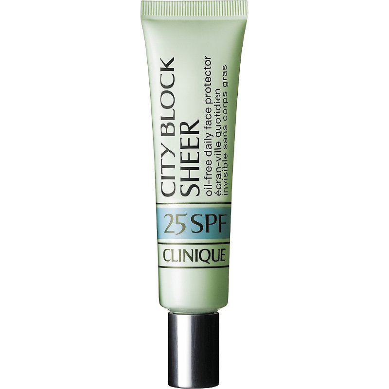 Clinique City Block Sheer Oil-Free Daily Face Protector Broad Spectrum SPF Primer | Ulta Beauty