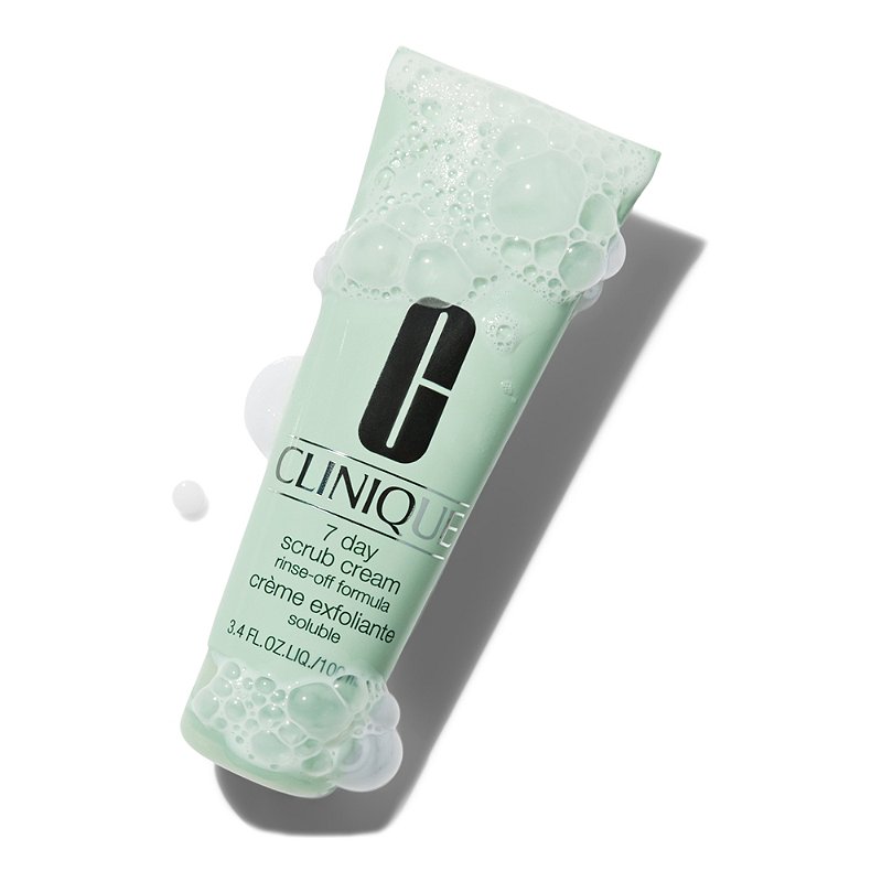 houten Keizer kapsel Clinique 7 Day Face Scrub Cream Rinse-Off Formula | Ulta Beauty
