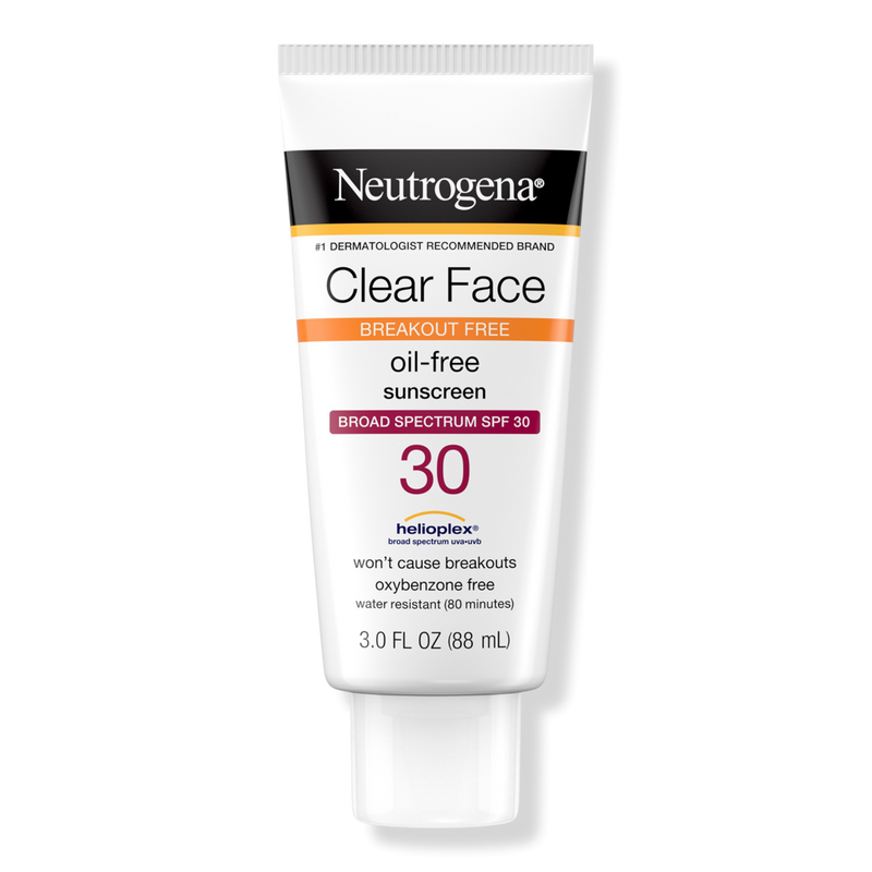 Clear Face Oil-Free Sunscreen SPF 30