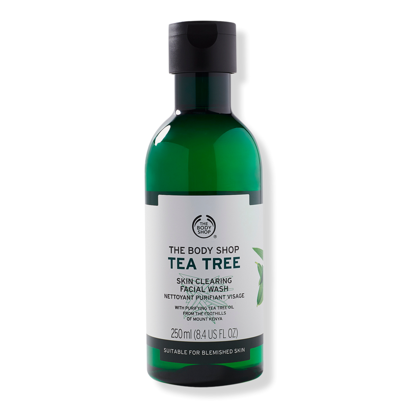 tea tree facial cleanser