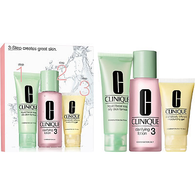 Clinque 3-Step Introduction Kit For Oilier Skin (Type 3)