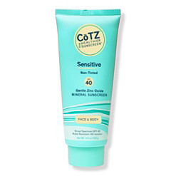 The COTZ Sensitive SPF 40 Broad Spectrum UVA-UVB travel product recommended by Kashy Shyne on Lifney.