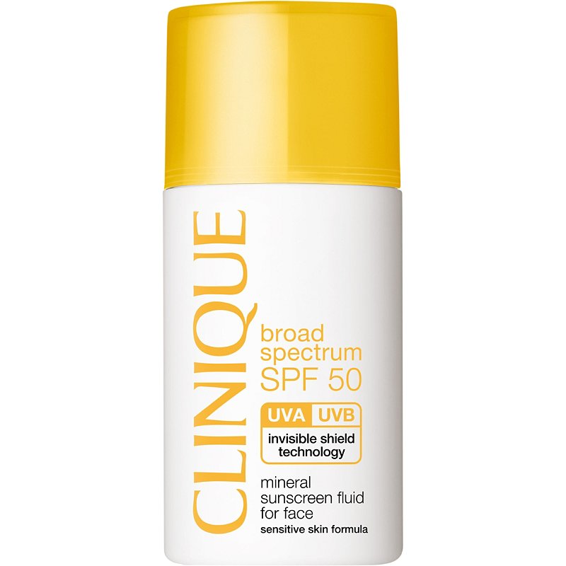 oosten meloen Dreigend Clinique Broad Spectrum SPF 50 Mineral Sunscreen Fluid For Face | Ulta  Beauty