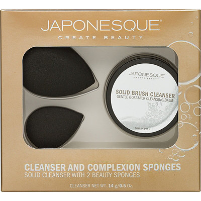 JAPONESQUE  Cleanser & Complexion Sponge Set