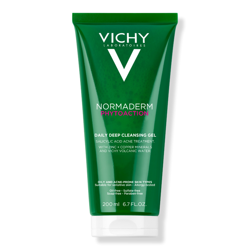 Vichy Normaderm Phytoaction Daily Deep Cleansing Gel with Salicylic Acid | Ulta Beauty