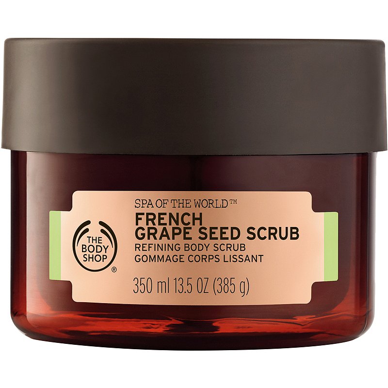Warmte Rationalisatie Fobie The Body Shop Spa Of The World French Grape Seed Scrub | Ulta Beauty