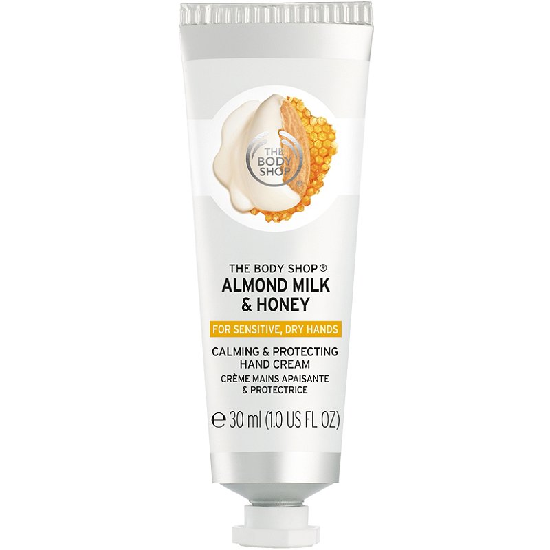 leugenaar Afwezigheid schakelaar The Body Shop Almond Milk & Honey Calming & Protecting Hand Cream | Ulta  Beauty