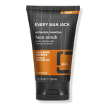 Every Man Jack Charcoal Face Scrub Skin Clearing 