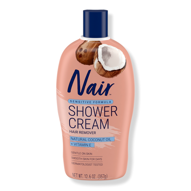 How long should i leave nair on my bikini area Nair Nair Shower Power Sensitive Formula Hair Removal Cream With Coconut Oil And Vitamin E Ulta Beauty