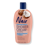 Nair Nair Shower Power Sensitive Formula Hair Removal Cream with Coconut Oil and Vitamin E 