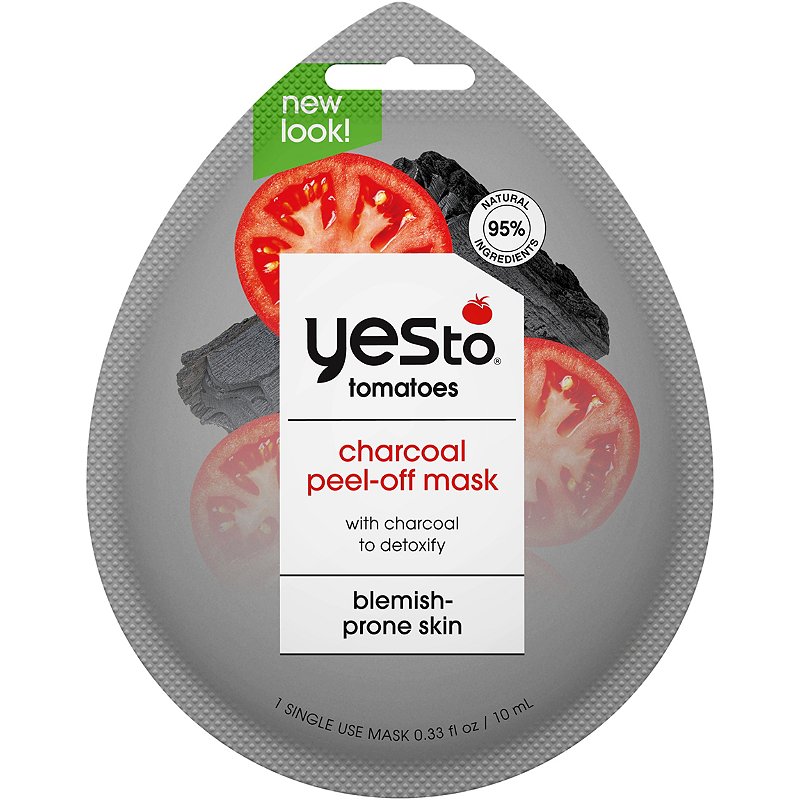 Yes to tomatoes charcoal peel mask
