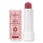 Babo Botanicals Sheer Lip Tint Conditioner SPF 15 Mineral Sunscreen Lip Balm 