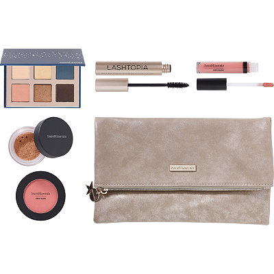 BareMinerals Meteor Shower 5-Piece Full-Size Makeup Collection Plus Bag 