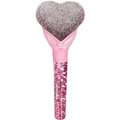 Love Beauty Fully Love is the foundation Heart Brush