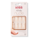 Kiss Breathtaking Salon Acrylic French Nude Nails 