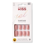 Kiss Ribbons Gel Fantasy Ready-To-Wear Fake Nails 