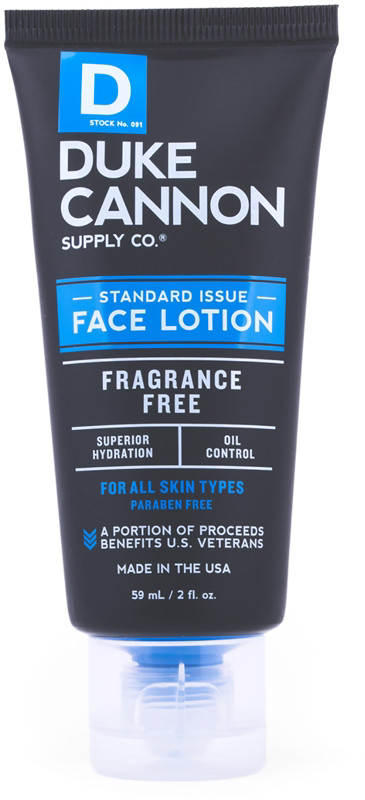 picture of Duke Cannon Supply Co Travel Size Standard Issue Face Lotion