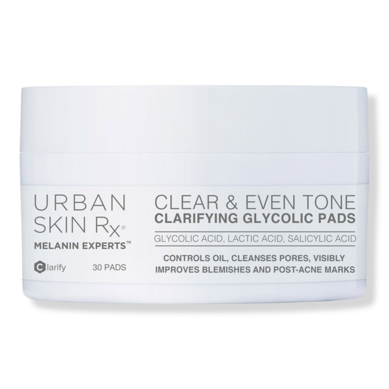 picture of Urban Skin Rx Clear & Even Tone Clarifying Glycolic Pads