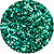 Stage Dive (bright teal-green glitter)  