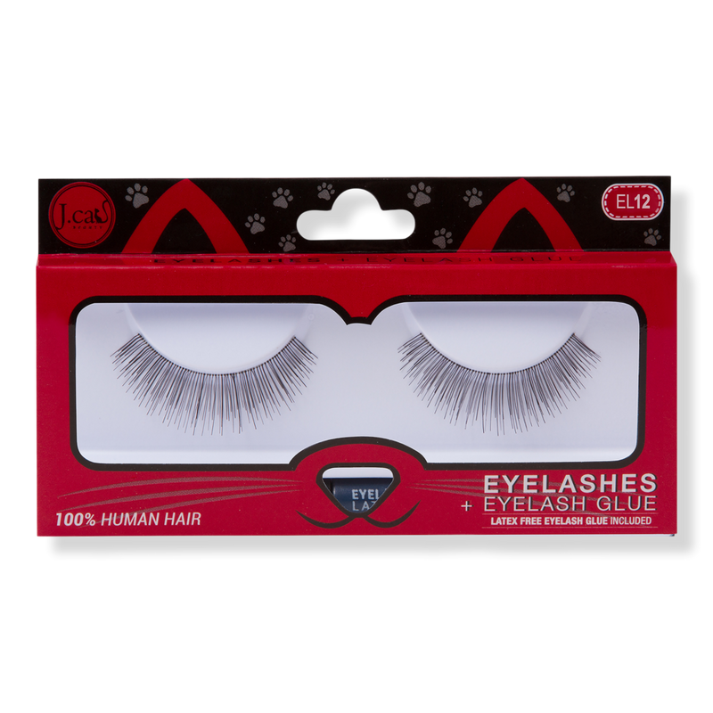 Eyelashes + Eyelash Glue #EL12
