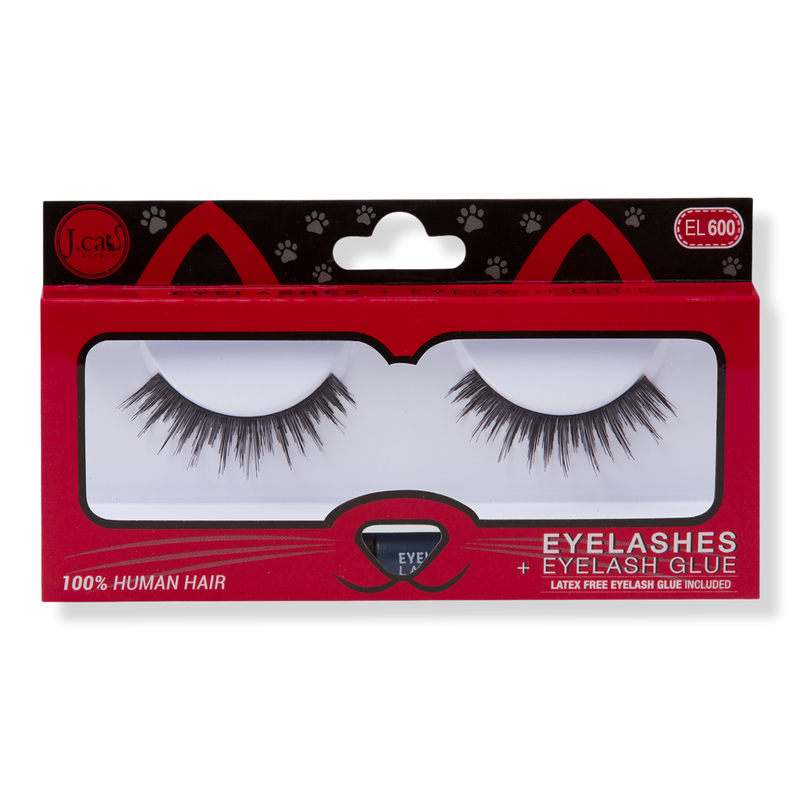J.Cat Beauty Eyelashes + Eyelash Glue #EL600