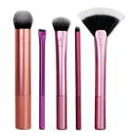 Real Techniques Artist Essentials Face, Eyes, and Lips Makeup Brush Set 