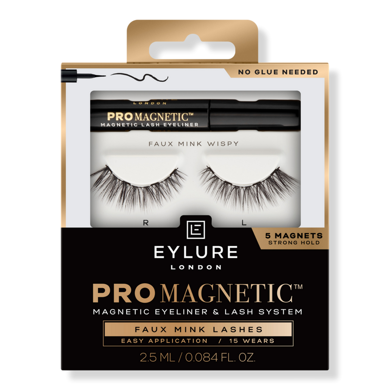Eylure ProMagnetic Magnetic Eyeliner & Faux Mink Wispy ...