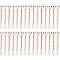 T3 Clip Kit With 4 Alligator Clips and 30 Rose Gold Bobby Pins  #2