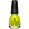 China Glaze Nail Lacquer with Hardeners Celtic Sun (yellow neon) #0