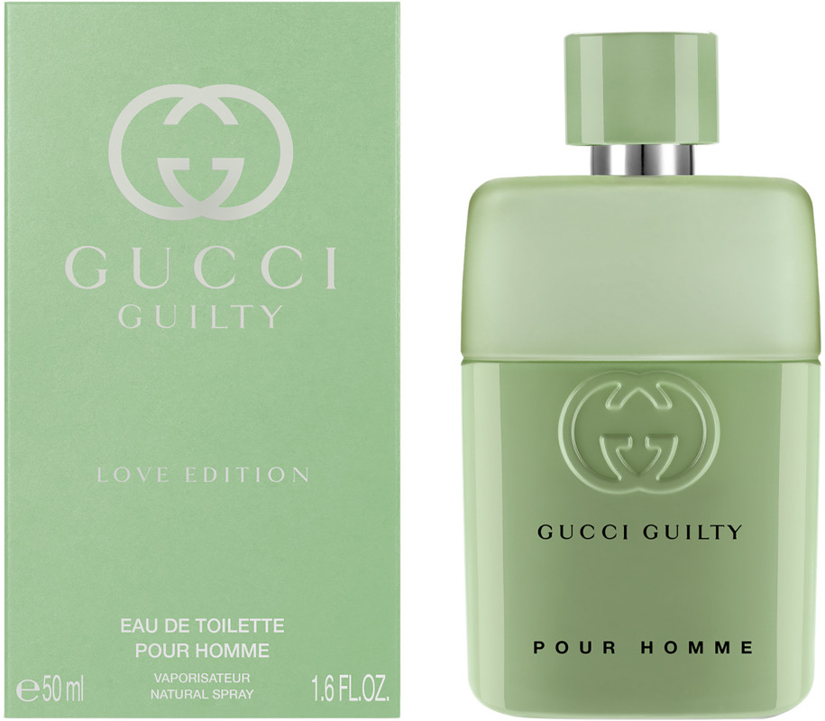 gucci green aftershave