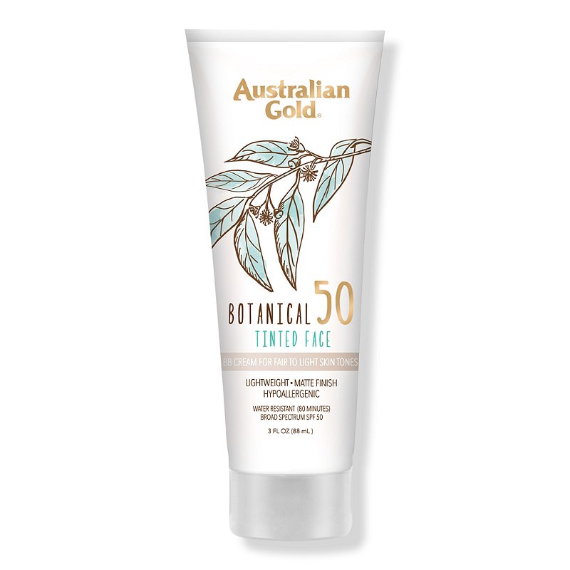 Gold Botanical Tinted Face Sunscreen SPF 50 | Ulta Beauty