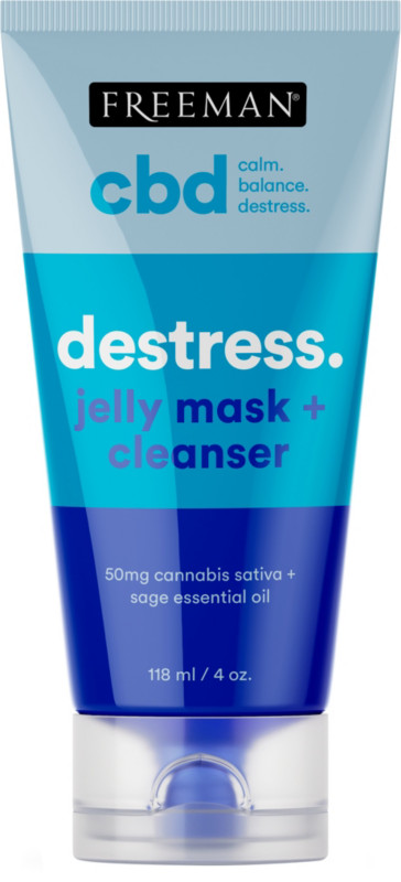 picture of FEELING BEAUTIFUL Freeman CBD Destress Jelly Mask + Cleanser