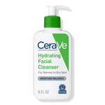 CeraVe Hydrating Facial Cleanser with Ceramides and Hyaluronic Acid 