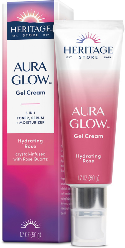 picture of Heritage Store Hydrating Rose Aura Glow Gel Cream