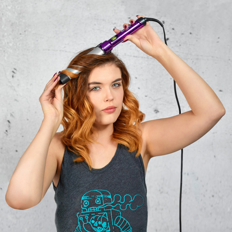 oval barrel curling iron