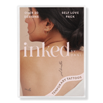 Inked by Dani Temporary Tattoos Self Love Pack 