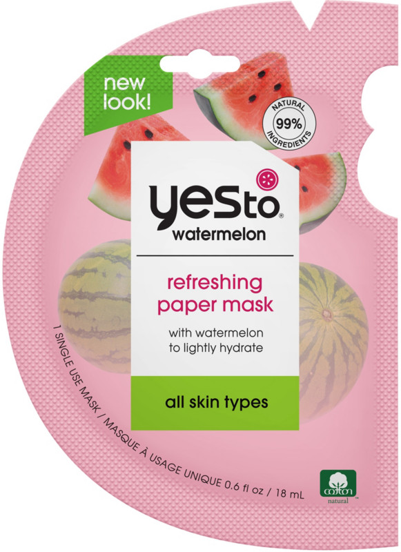 picture of YES TO Watermelon Super Fresh Paper Mask - Single Use