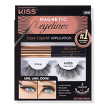 Kiss Magnetic Eyeliner & Eyelashes Kit, Entice 