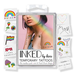 Inked by Dani Temporary Tattoos Rainbow Pack 