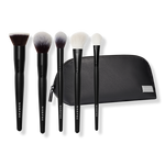 Morphe Face The Beat 5 Piece Face Brush Collection + Bag 