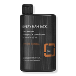 Every Man Jack 2-In-1 Activated Charcoal Purifying Shampoo & Conditioner 