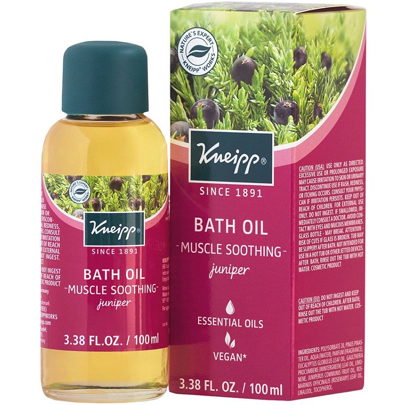 Kneipp Muscle Soothing Juniper Herbal Bath Oil Ulta Beauty