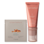 Exuviance Free Vitamin C Serum Capsules and Age Reverse Day Repair SPF30 with $45 brand purchase 