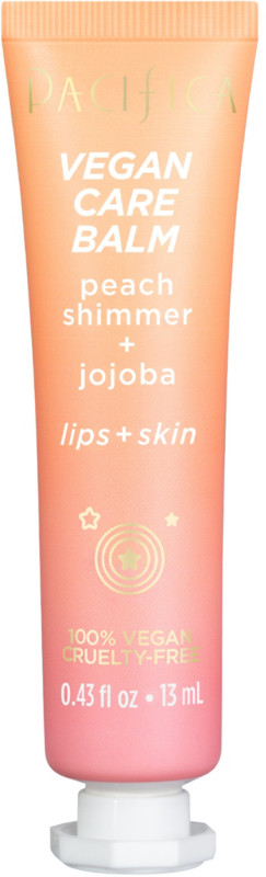picture of Pacifica Peach Shimmer Vegan Care Balm With Jojoba - Peach Shimmer